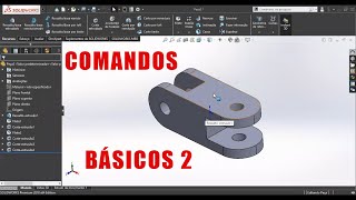 SOLIDWORKS PARA INICIANTES  COMANDOS BÁSICOS INTRODUÇÃO #2