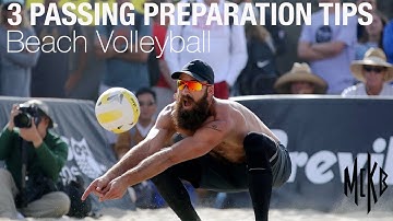 3 Passing Prep Tips to Improve your Beach Volleyball Serve Receive