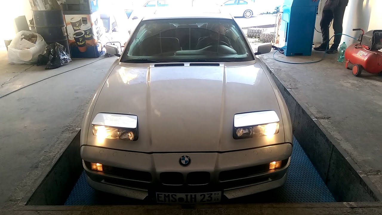 BMW E31 850i - Exhaust by CSL CUSTOMS - YouTube