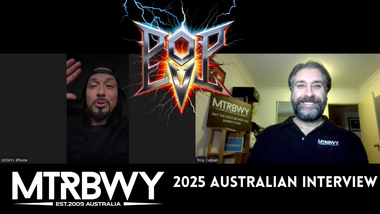 Leigh Kakaty of Pop Evil - MTRBWY 2025 Australian Interview