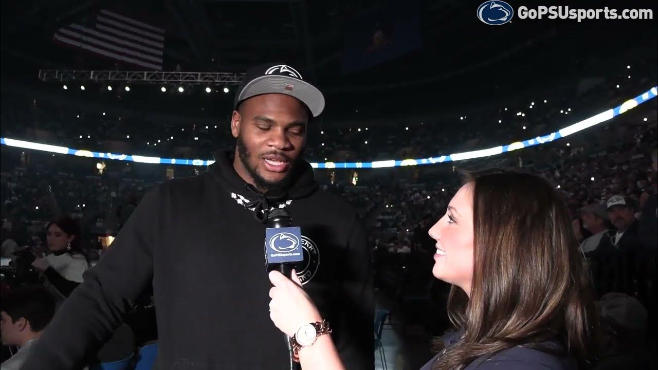 Micah Parsons - 1-on-1 at the BJC Dual - YouTube