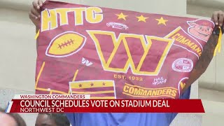 DC Council schedules vote on RFK Stadium deal