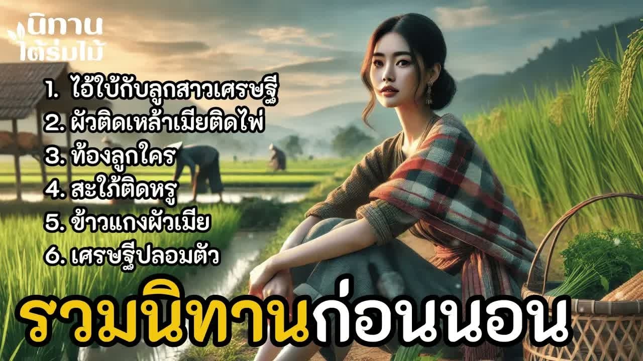 รวมนิทานก่อนนอน ฟังยาวๆ ｜ EP.22 #นิทานพื้นบ้าน  #นิทานสอนใจ #นิทานชาวบ้าน #เรื่องเล่าชาวบ้าน