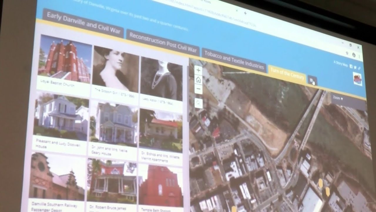 Interactive map explores Danville's history