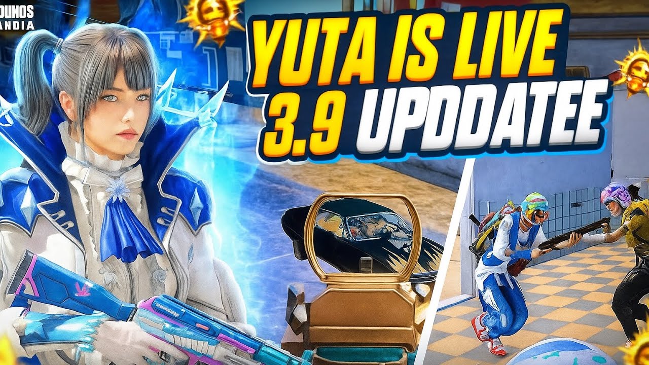 Yuta Is Live Domanted 3.9 Update 🔥Intense & Funny Clutches and New Update Gameplay | BGMI