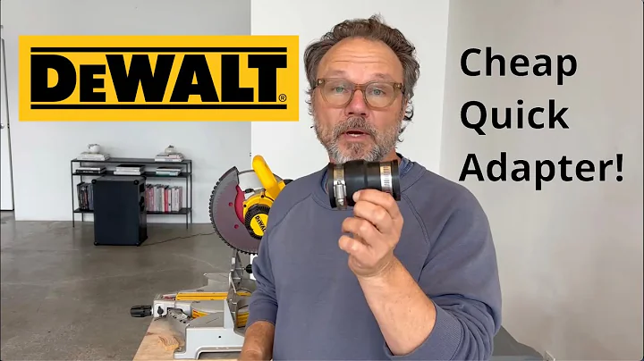🔥 Best Dewalt Miter Saw Dust Collection Adapter – EASY Setup!