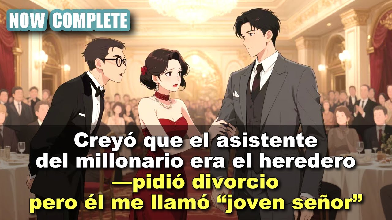Creyó que el asistente del millonario era el heredero—pidió divorcio, pero él me llamó “joven señor”
