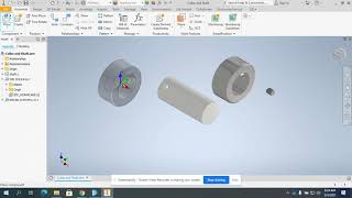 Collar and shaft w/setscrew