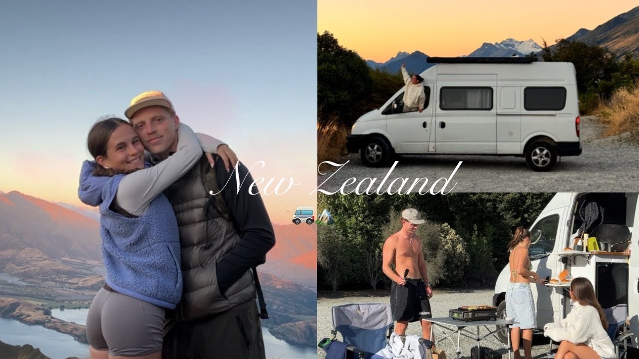 Living in a van for a month & travelling New Zealand :)