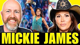 Mickie James On Trish Stratus, TNA Hall Of Fame Induction, Lita, Nick Aldis' WWE Debut