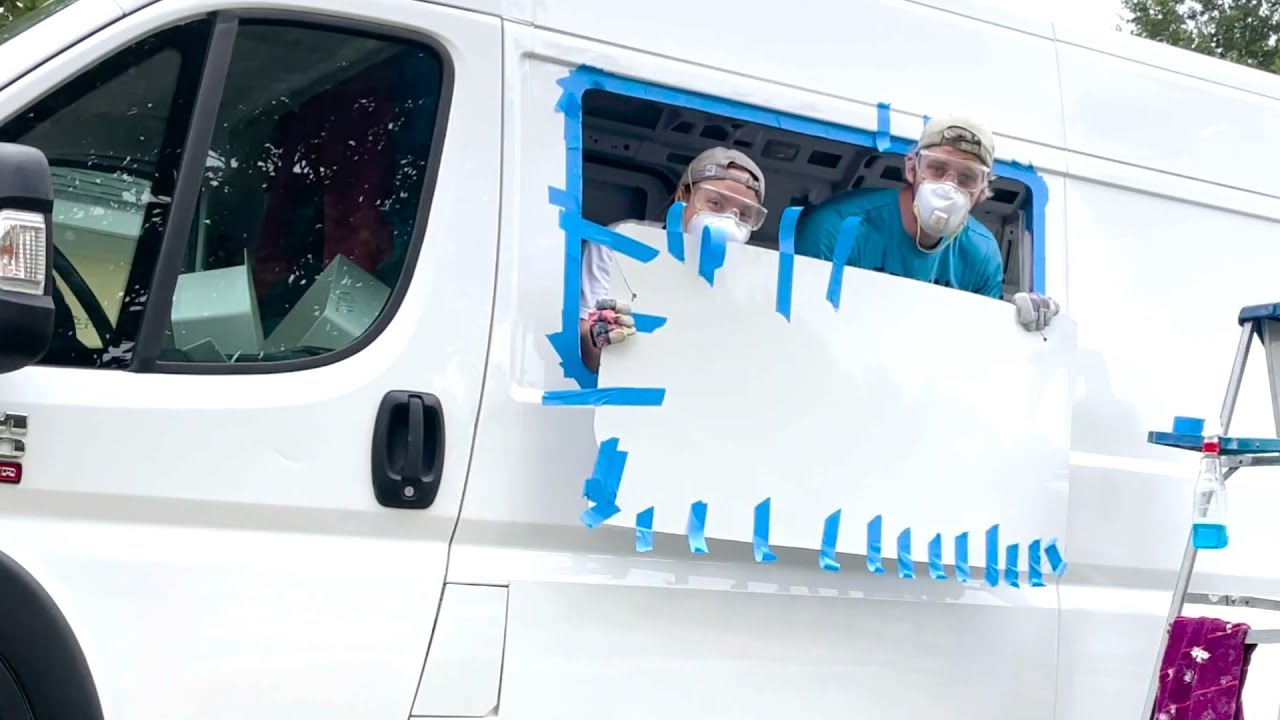 How to install CR Laurence Camper Van Windows - YouTube