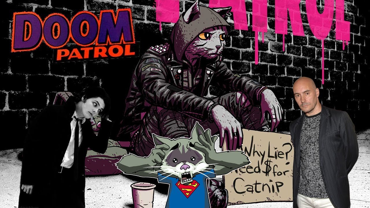 El enfrentamiento entre Grant Morrison y Gerard Way Doom Patrol