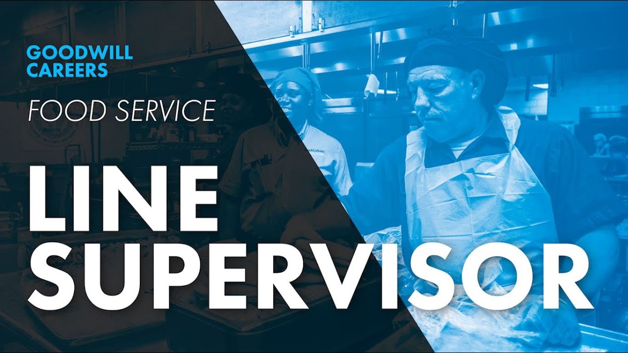 Goodwill Jobs: Line Supervisor