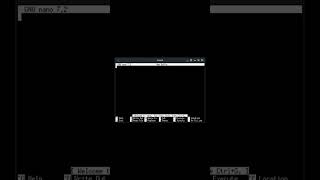 Unicode Escapes with #nano: Double Escape Key #GNU #UNIX