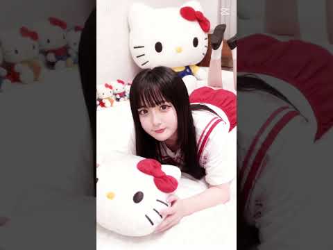 キティに触れて、寝っ転がる🤍🎀この時間がすき。#キティちゃん#寝っ転がり#癒し#かわいい#雰囲気女子#おすすめ