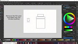 How to Design a Perfume Bottle Logo in Inkscape | Step by Step Tutorial