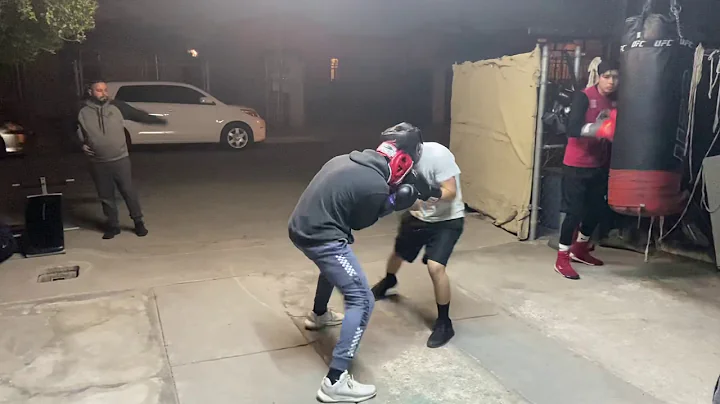 Sparring de boxeo ARMANDO veris ALEXANDER 28ene2021