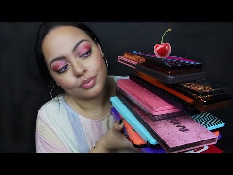 ASMR| Updated Eyeshadow Palette Collection 2020