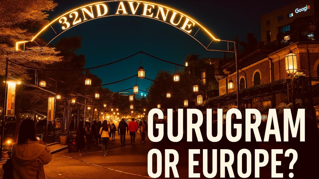 32nd Avenue Gurugram – Europe Vibes in India!