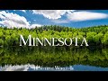 Minnesota 4k amazing aerial film  calming piano music  travel nature