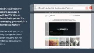 Kraken Business & Portfolio WordPress Theme