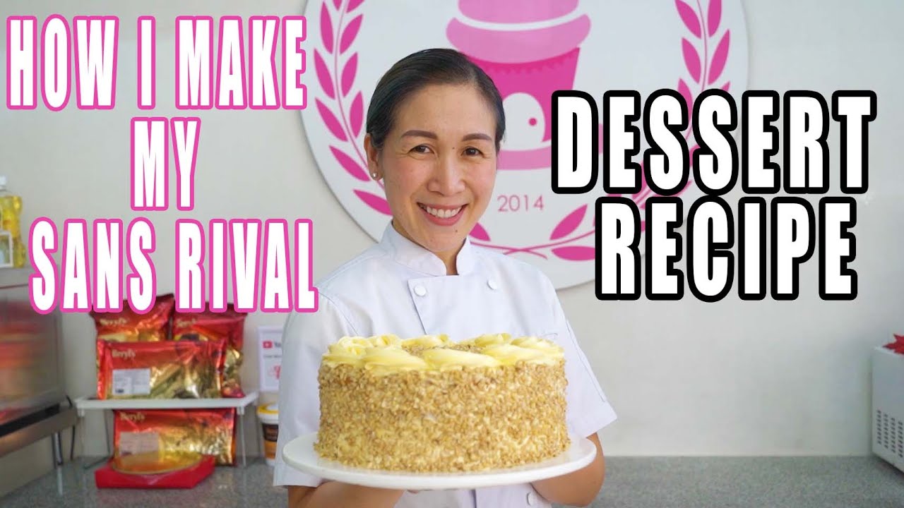 The best Cashew Sans Rival Recipe | simple and Easy! - YouTube