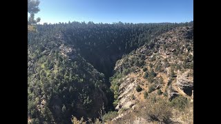 Walking the Island Trail at Walnut Canyon National Monument