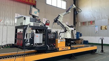 H-beam/steel structure (3D visual tracking) welding robot workstation,Tekla free Teach program