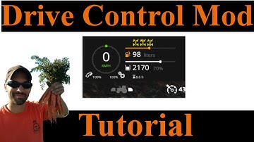 Farming Simulator 2015  How to use the Drive Control Mod  (v3.85)