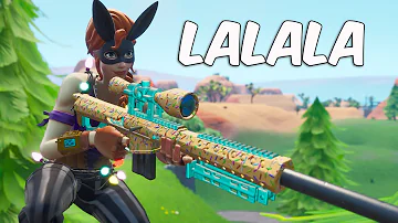 Fortnite Trickshot Montage - "LALALA" (bbno$)