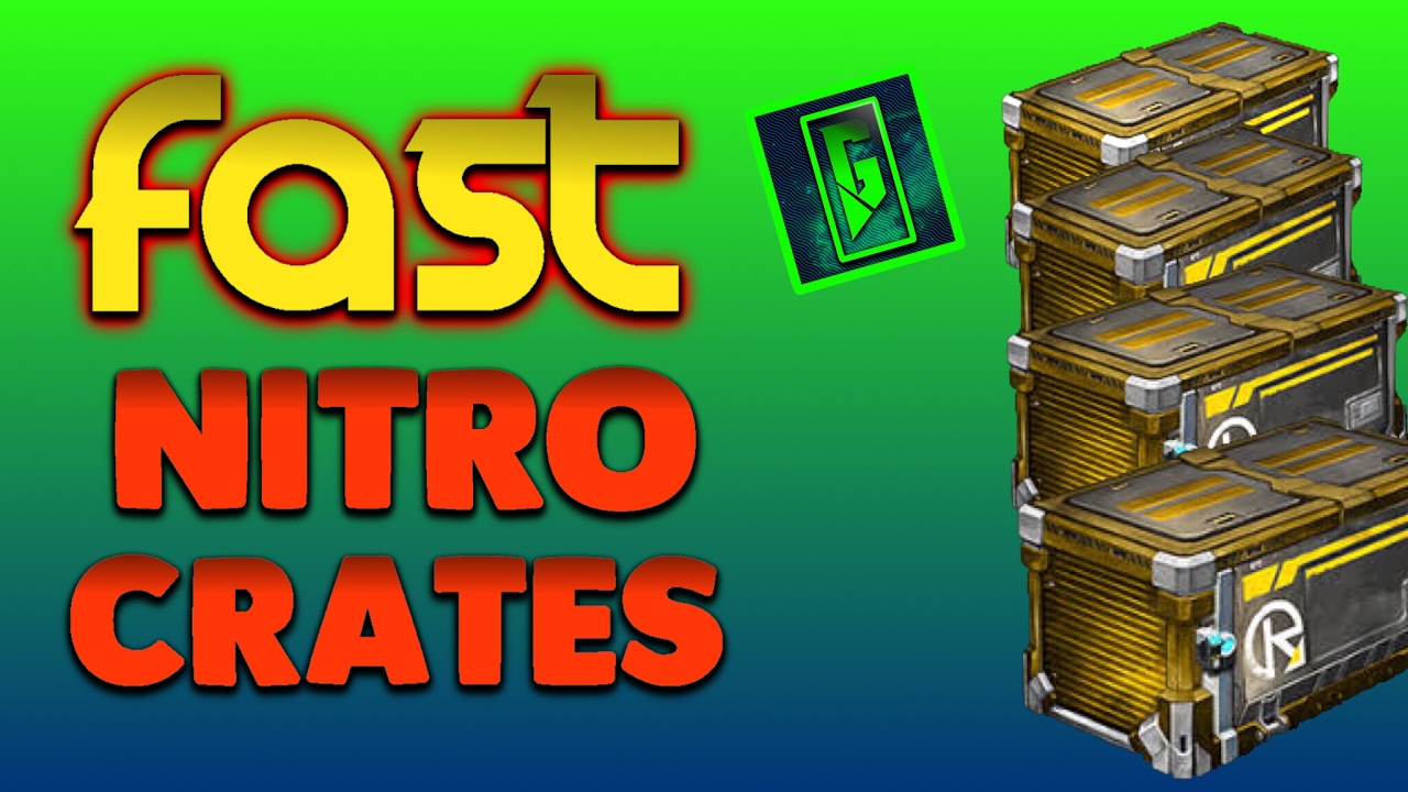 How To Get Nitro Crates FAST In Rocket League 2017 YouTube