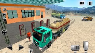 Oil Tanker Truck Driving Sim Hill Side Transport (by Zappy Studios) Android Gameplay [HD] screenshot 4