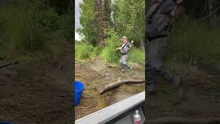Fishing on the Kenai River in Alaska