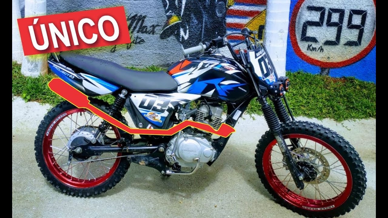 Crf-230 Motor Preparado 250 Cl  Moto de trilha, Escapamento esportivo,  Motos de rua