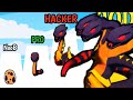 Moment funny in monster vs blocks game || monster vs blocks games noob vs pro vs hacker