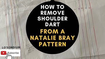 How to get a Dartless Bodice from a Natalie Bray Pattern
