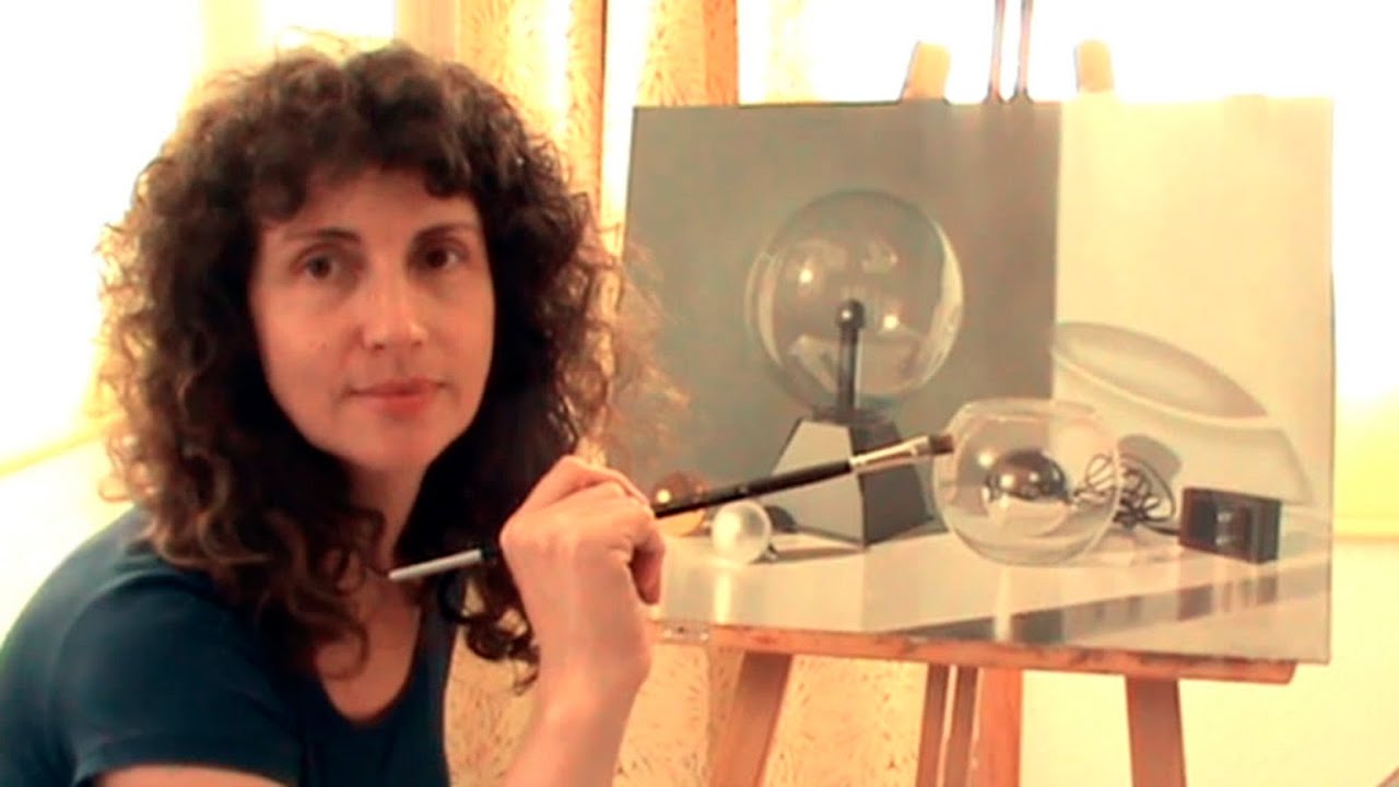 CÓMO PINTAR UN OBJETO TRANSPARENTE.