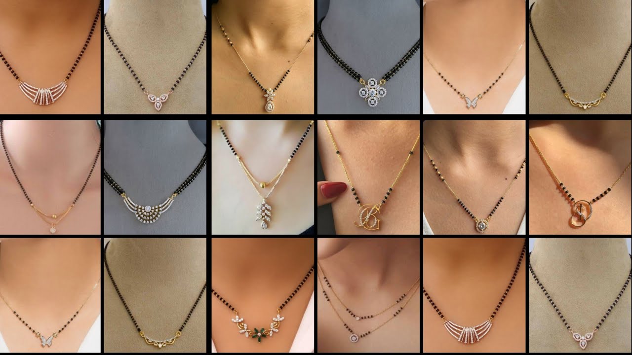 Latest Trendy 22k Gold Short Mangalsutra Designs for Women||Daily wear gold mangalsutra designs 2025