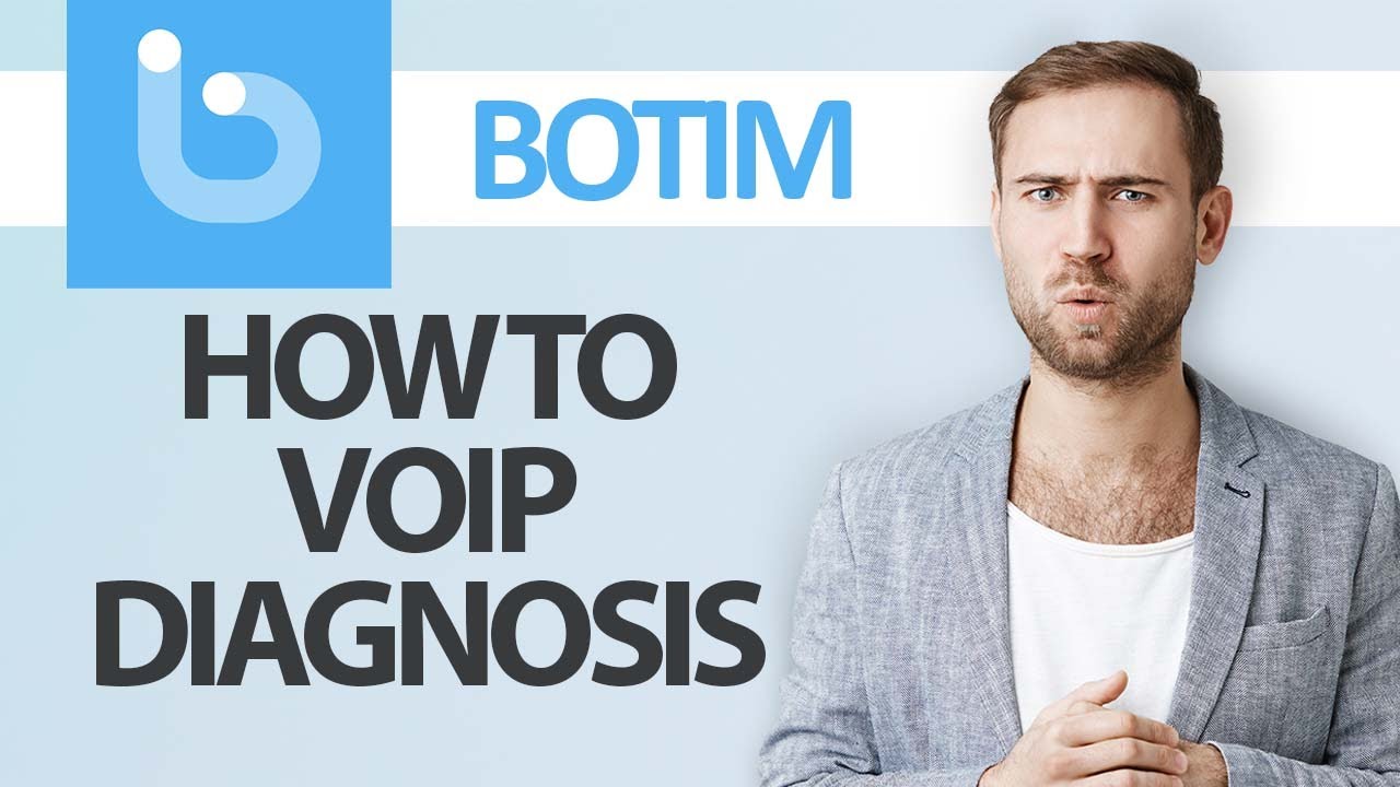 How To Voip Diagnosis On Botim App | Step By Step - YouTube