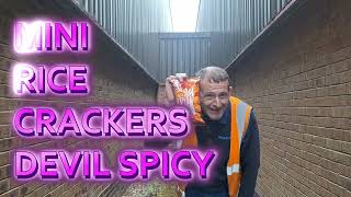 Devil Spicy Mini Rice Crackers From Thailand