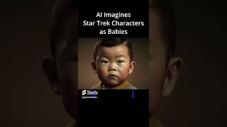 AI Imagines STAR TREK TOS as BABIES! #shorts #startrek #startrektos #scifi #movies #tv #ai #aiart
