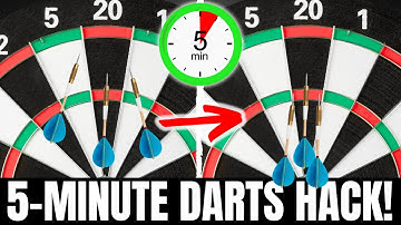 5-Minute Darts Hack to Improve Your Game OVERNIGHT!