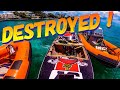 Race Boat💥DESTROYED and SINKS‼️| Haulover Inlet Boats | BoatSnaps