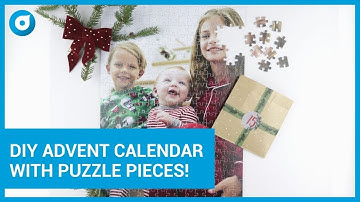 🎄 Make your own advent calendar   fill it with puzzle pieces