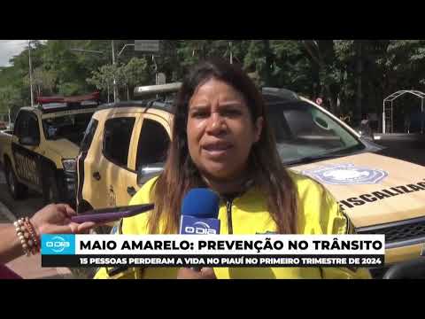 Maio amarelo prevenção no trânsito. (02 05 2024)