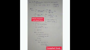 JEE Mains Math Definite integration #iitjee #iitbombay #iit #maths #mathematics