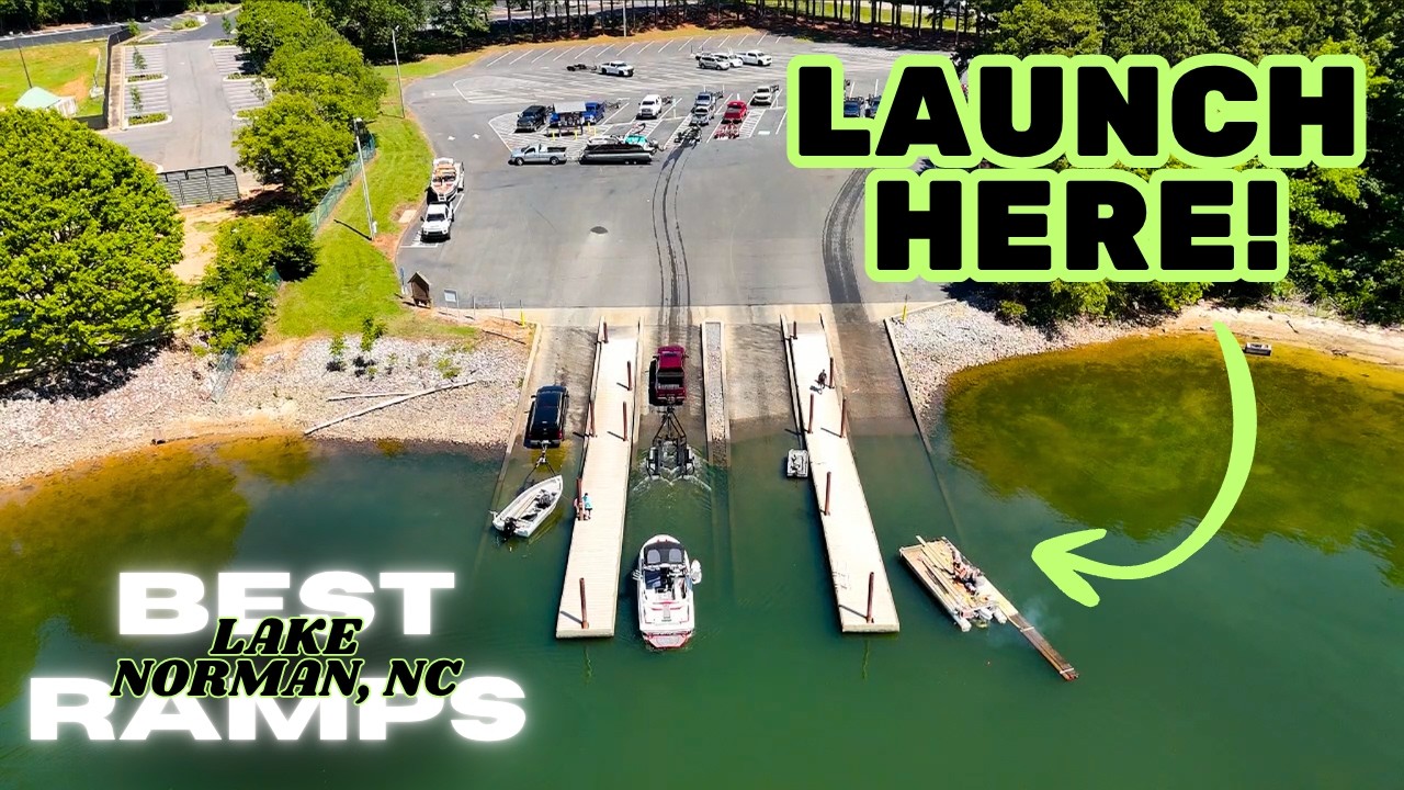 Ultimate #LakeNorman Boat Ramp Guide | Where to Launch!