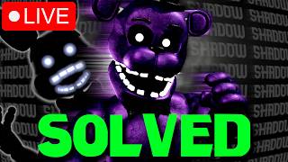 The ANSWER To The Shadow Animatronics... | LIVE FNAF Lore Debate