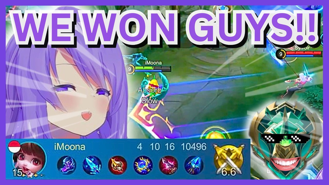 Moona Becomes a Mobile Legends Pro (She Tried, At Least) 🤣