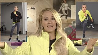 How digging in the dirt and Calia workout gear is keeping Carrie Underwood connected!